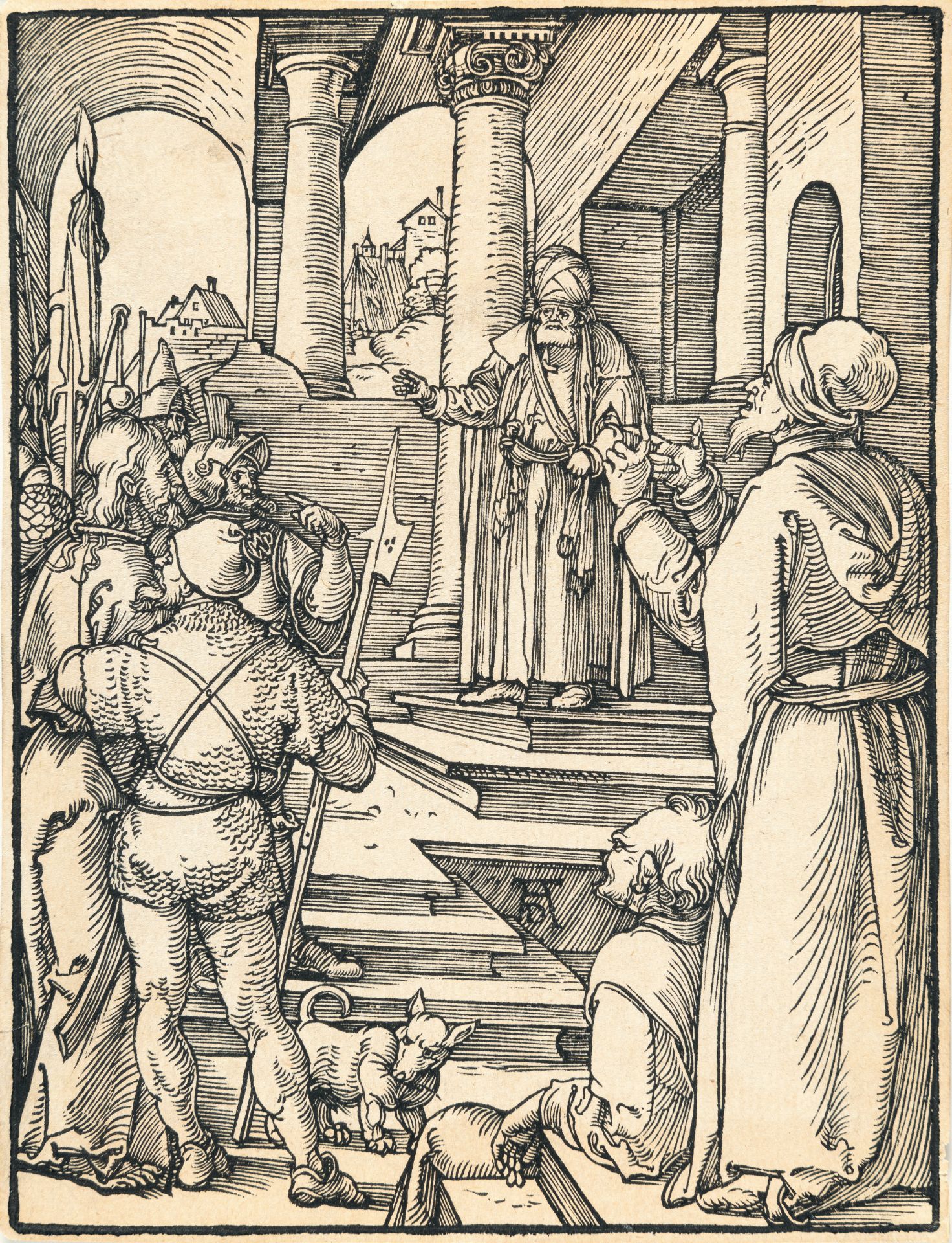 Albrecht Dürer – Christus vor Pilatus