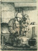 Rembrandt Harmensz. van Rijn – Der Goldschmied
