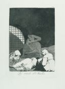 Francisco de Goya – Las rinde el Sueño (Der Schlaf überwindet sie)