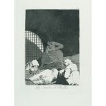 Francisco de Goya – Las rinde el Sueño (Der Schlaf überwindet sie)