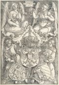Albrecht Dürer – Allegorie mit den Wappen des Reiches und der Stadt Nürnberg