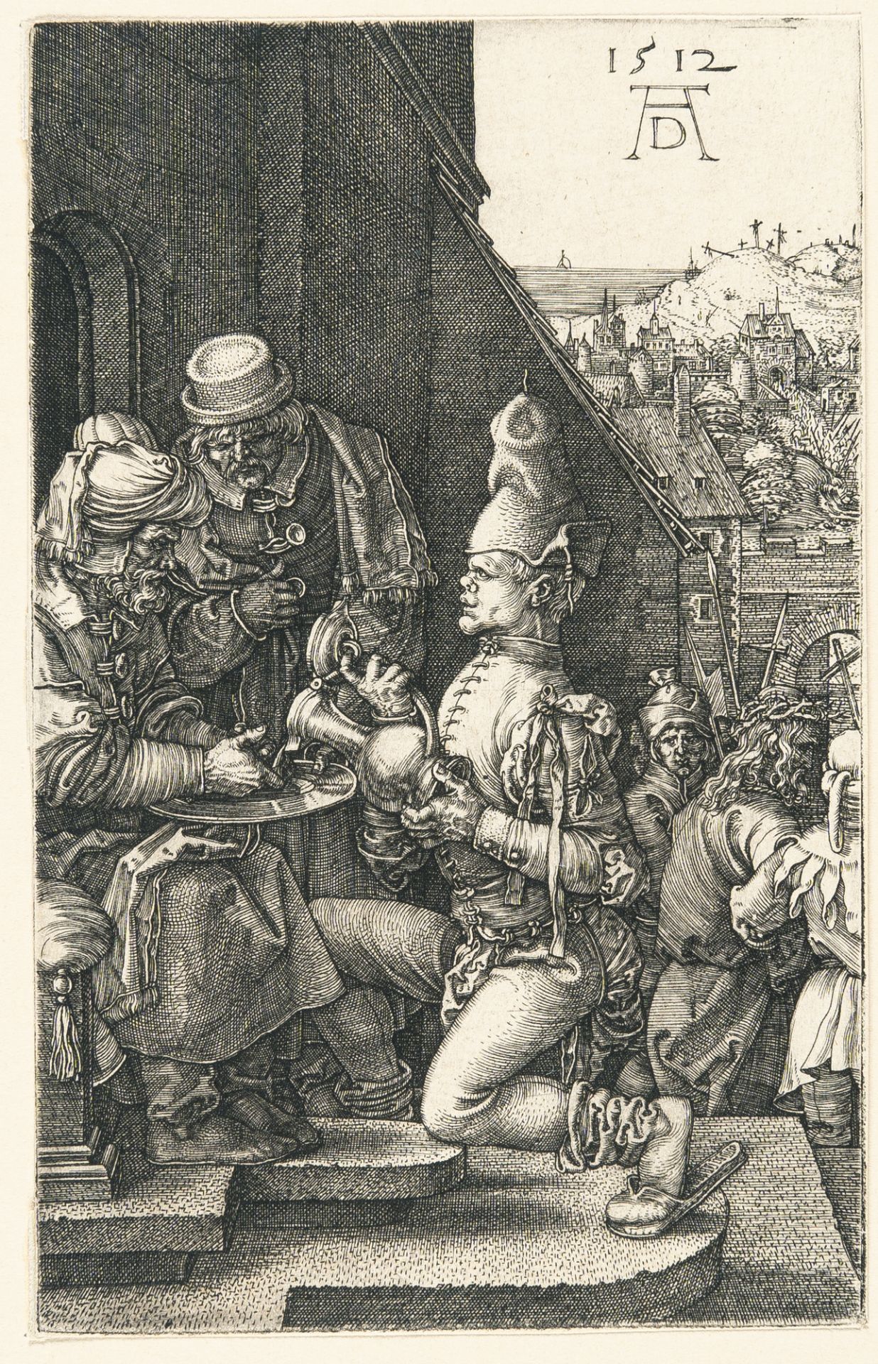Albrecht Dürer (1471 - Nürnberg - 1528) – The washing of Pilate's hands - Image 2 of 3