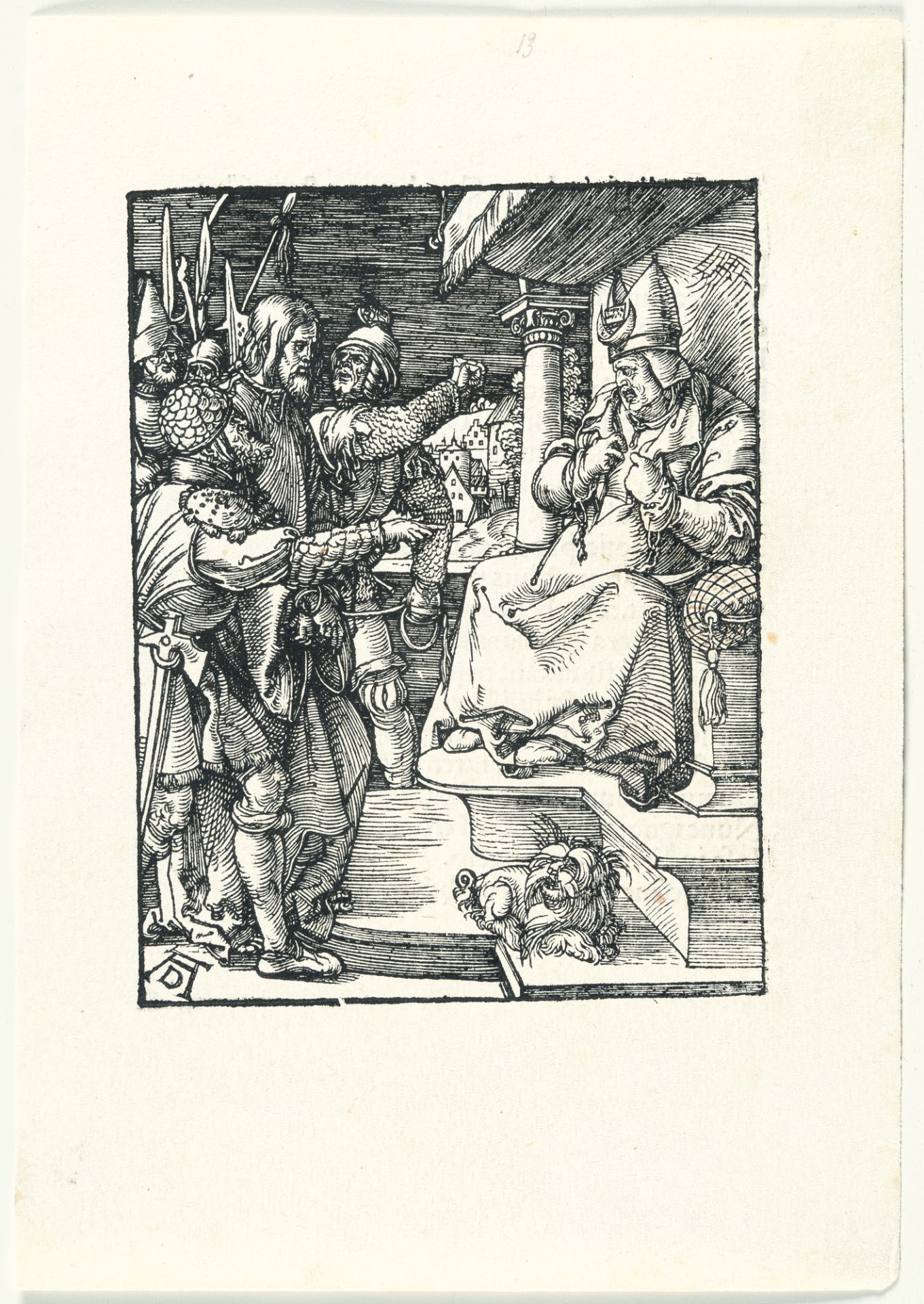 Albrecht Dürer – Christus vor Kaiphas - Bild 2 aus 3