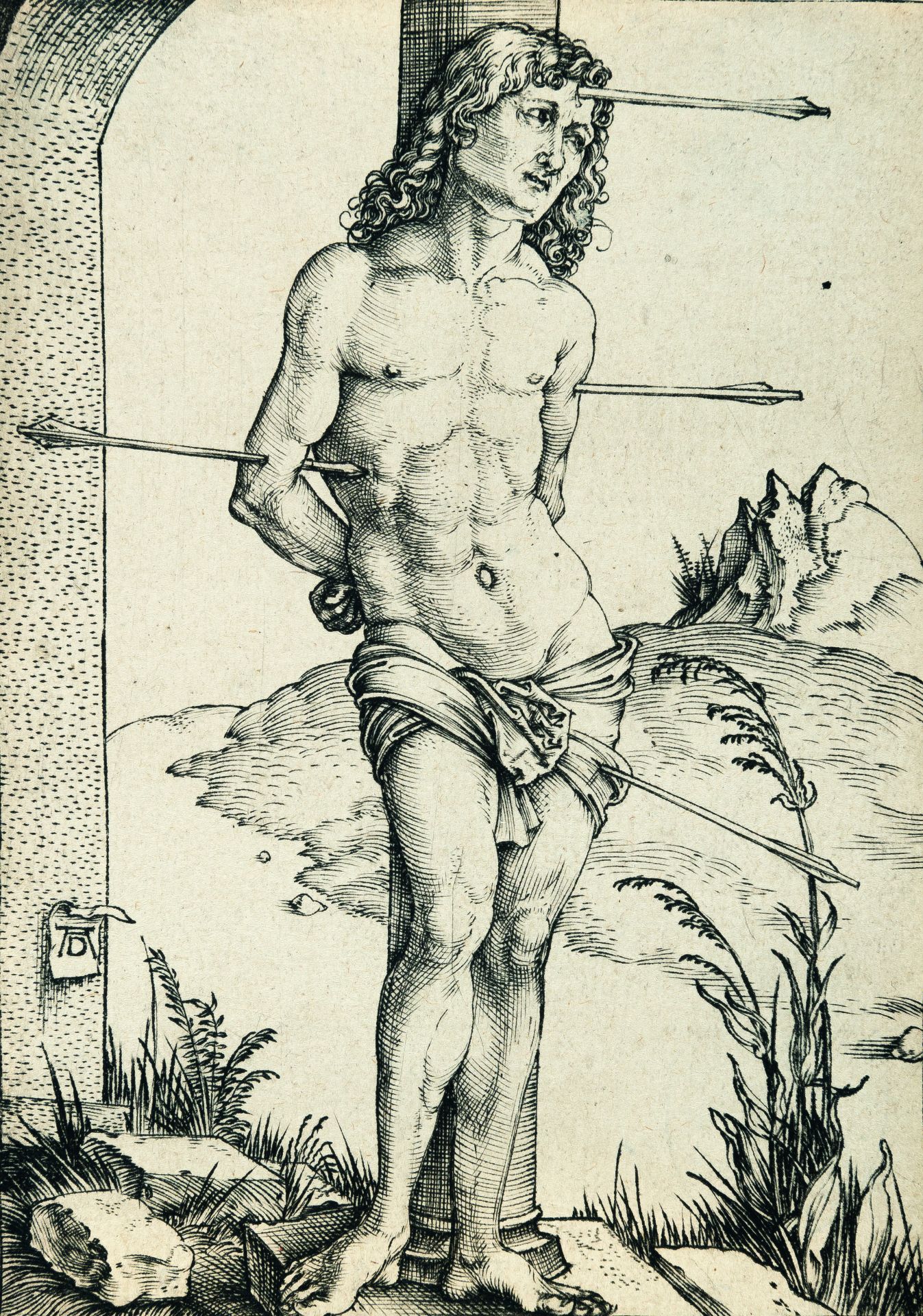 Albrecht Dürer – Der heilige Sebastian an der Säule