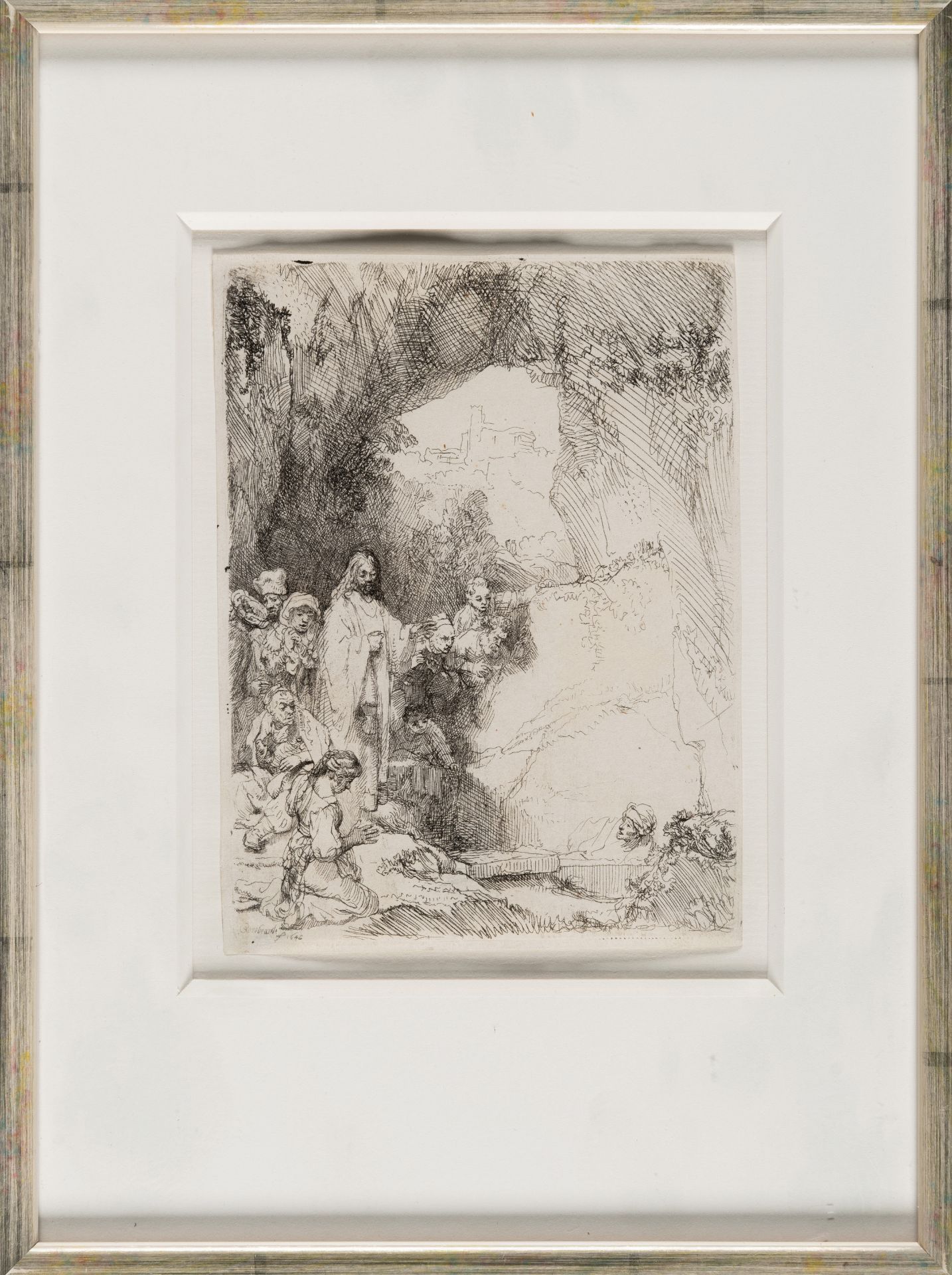 Rembrandt Harmensz. van Rijn – Die kleine Auferweckung des Lazarus - Bild 3 aus 3