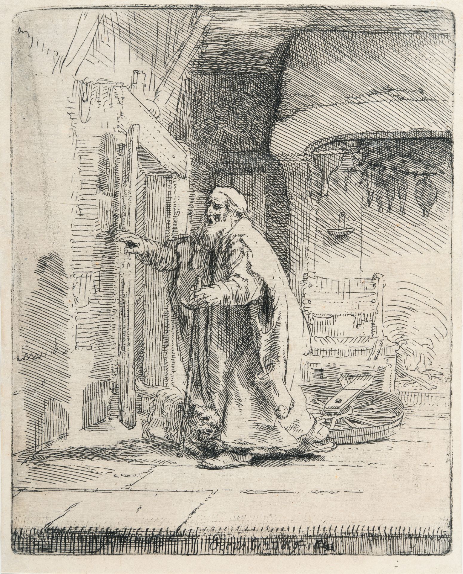 Rembrandt Harmensz. van Rijn – Der blinde Tobias