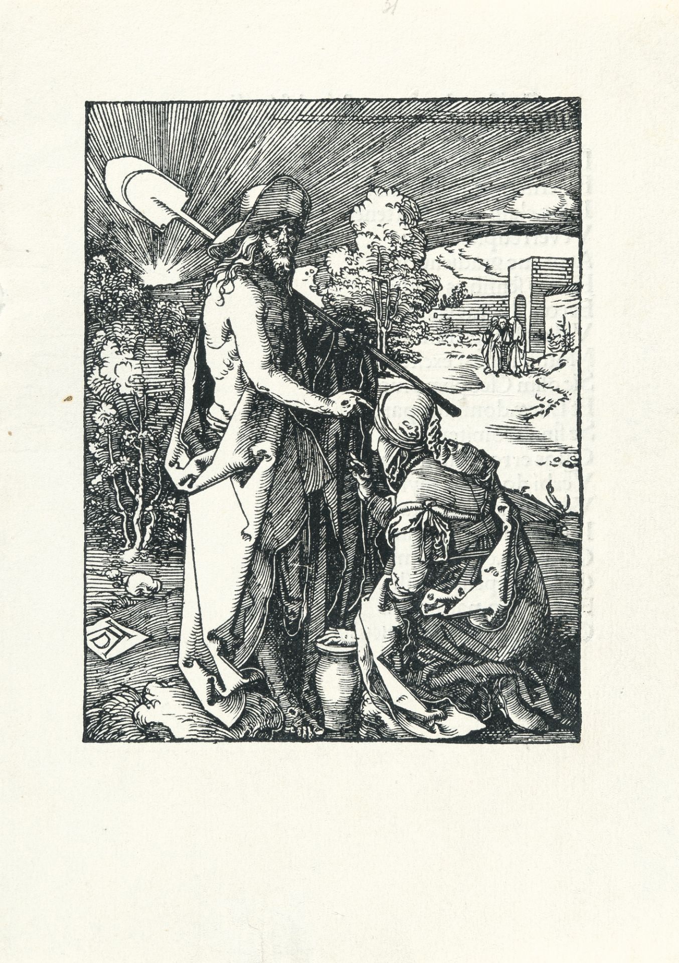 Albrecht Dürer – Christus erscheint Magdalena