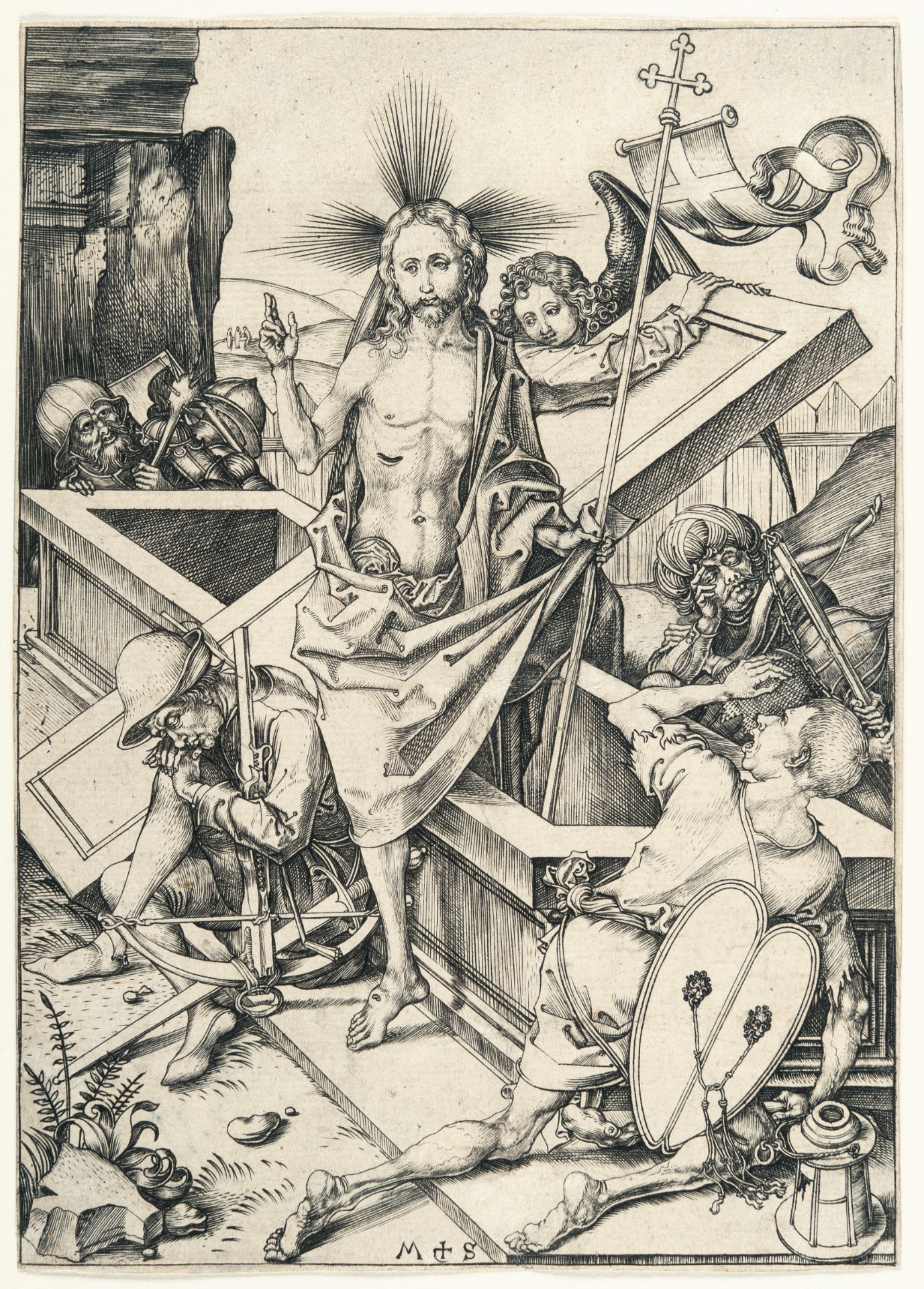 Martin Schongauer – Die Auferstehung Christi - Bild 2 aus 3