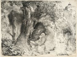 Rembrandt Harmensz. van Rijn – Der heilige Franziskus