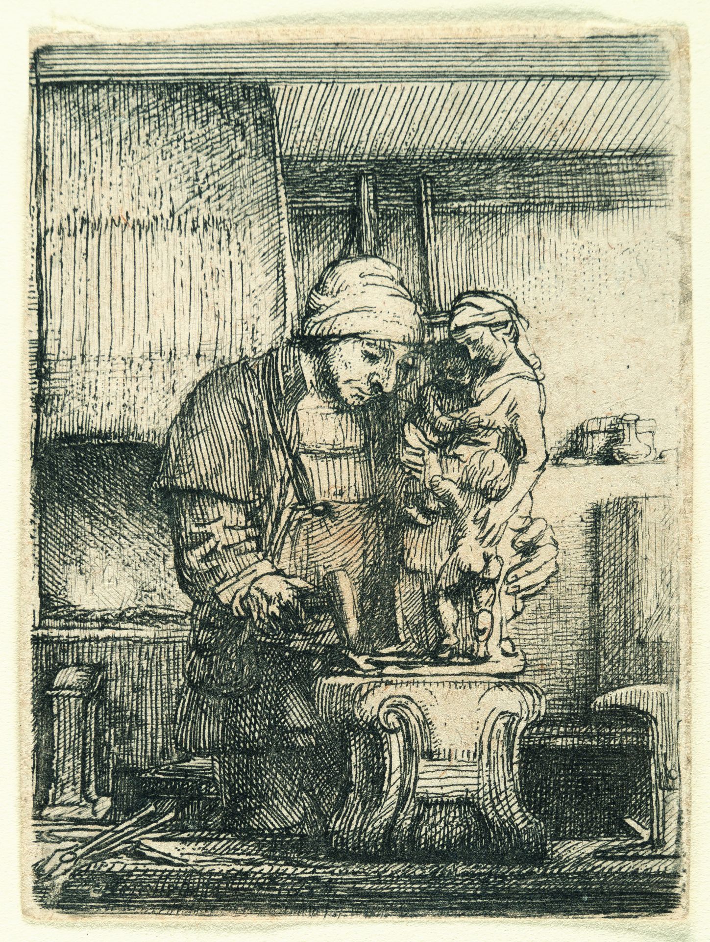 Rembrandt Harmensz. van Rijn – Der Goldschmied - Bild 2 aus 4