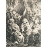 Rembrandt Harmensz. van Rijn – Joseph, seine Träume erzählend