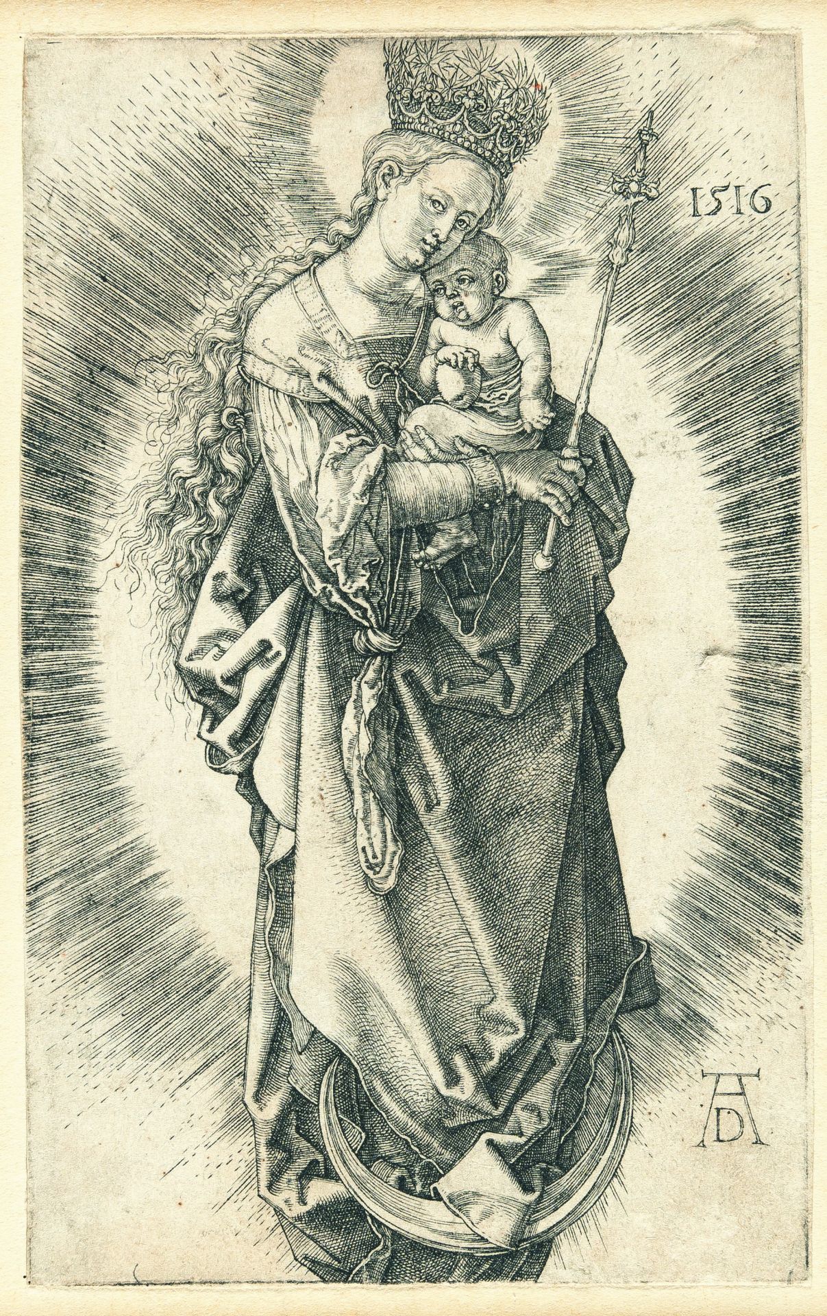 Albrecht Dürer – Maria mit Zepter und Sternenkrone - Bild 2 aus 3