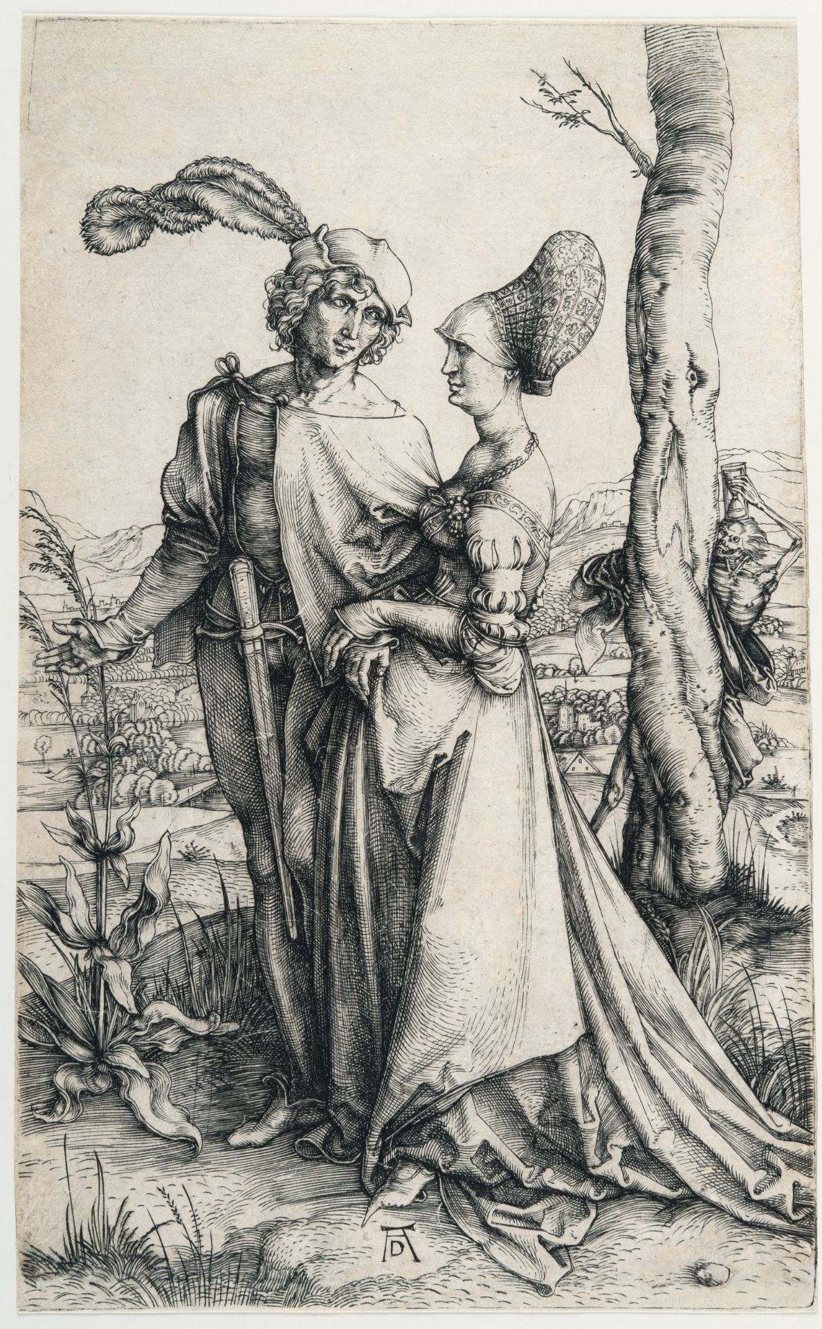 Albrecht Dürer – Das Liebespaar und der Tod (Der Spaziergang) - Bild 2 aus 3