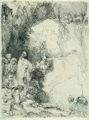 Rembrandt Harmensz. van Rijn – Die kleine Auferweckung des Lazarus