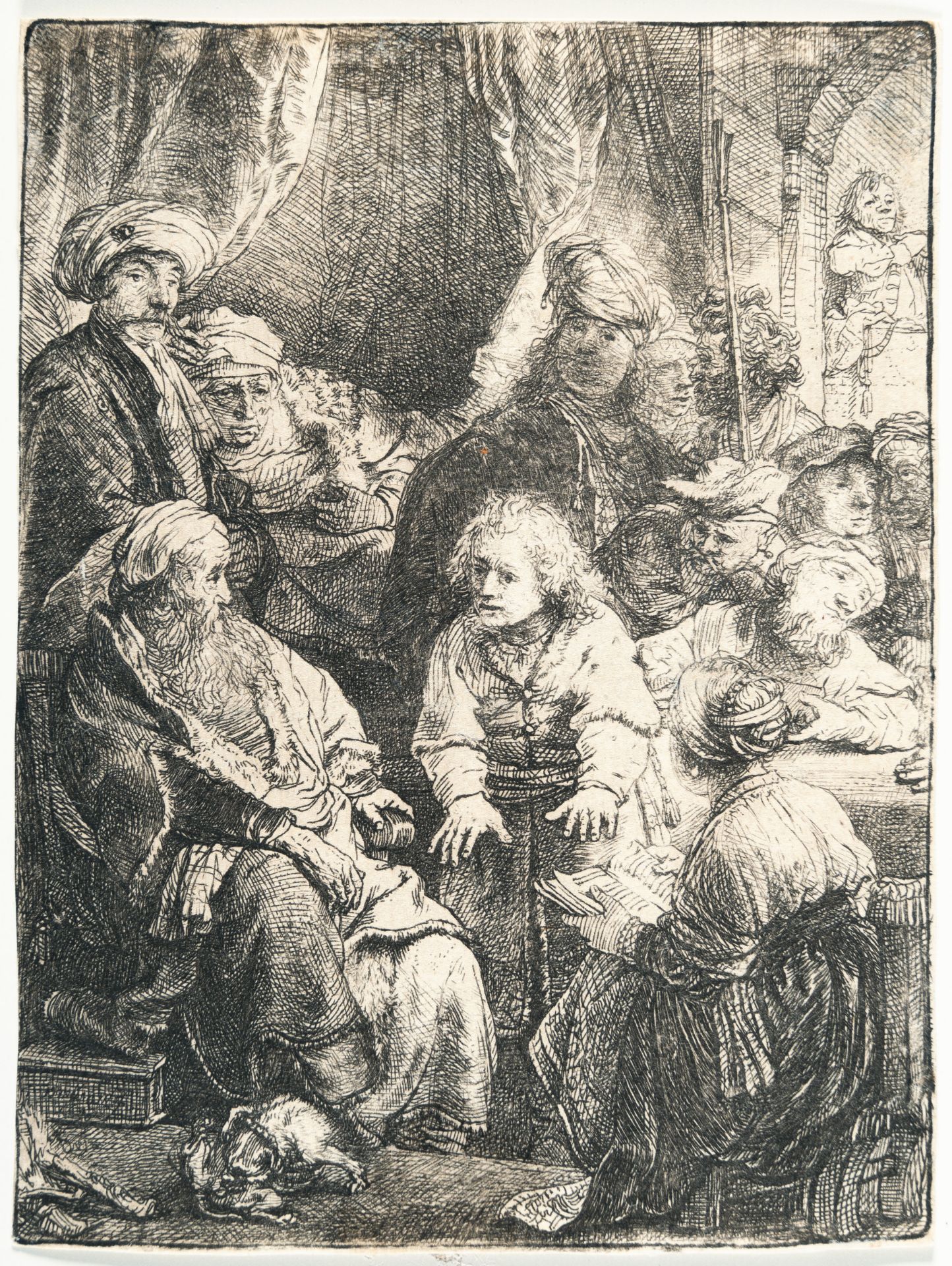 Rembrandt Harmensz. van Rijn (1606 Leiden - Amsterdam 1669) – Joseph Telling his Dreams - Image 2 of 3
