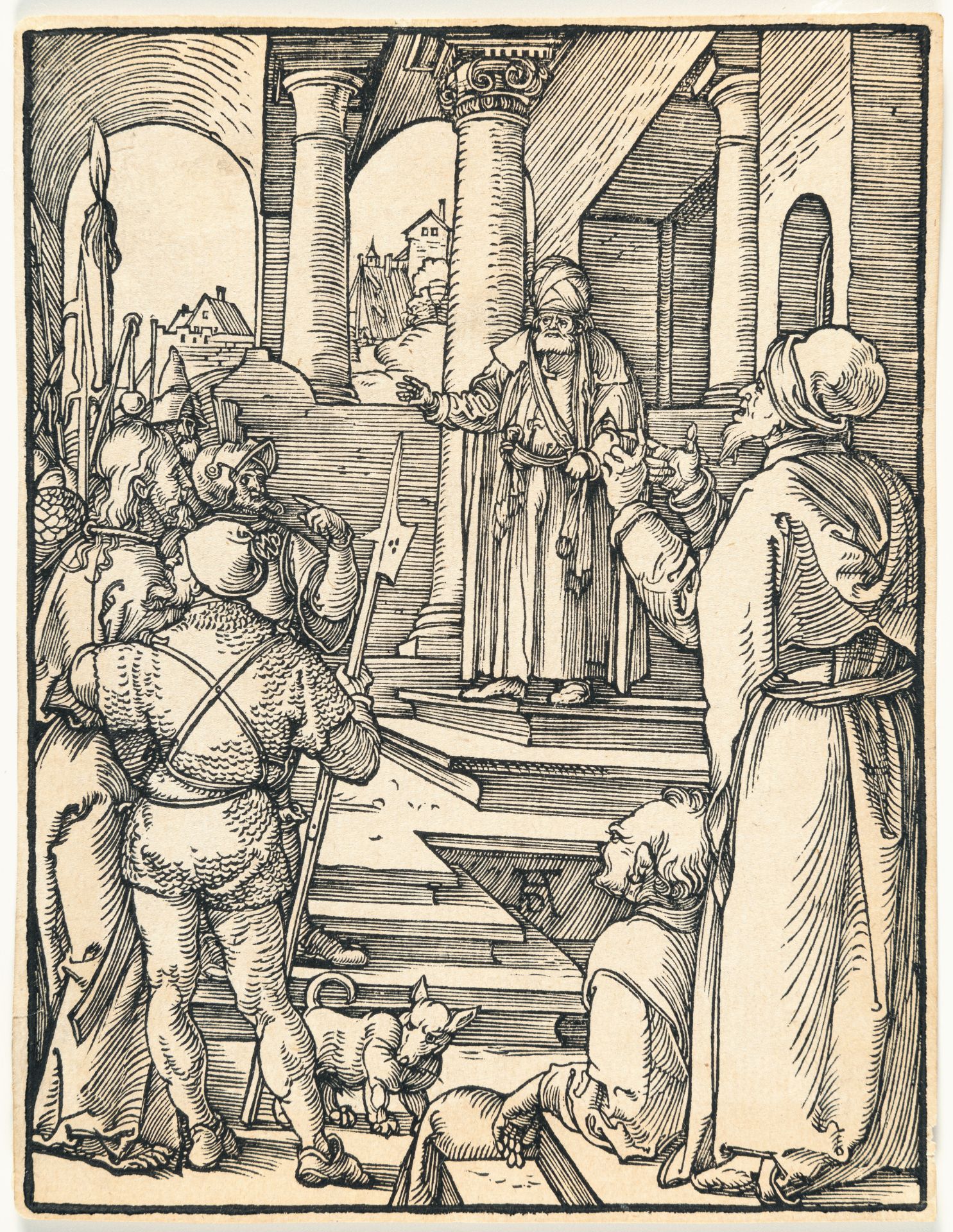 Albrecht Dürer – Christus vor Pilatus - Bild 2 aus 3
