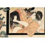 Eiri Chôkyôsai (zugeschrieben) (tätig 1789 - 1801 in Japan) – (Complete set of 13 Oban yoko-e shunga