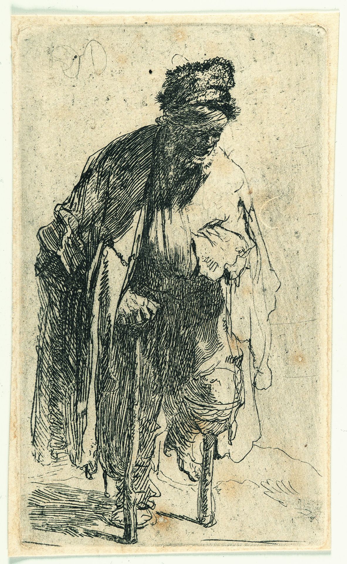 Rembrandt Harmensz. van Rijn – Der Bettler mit dem Stelzfuß - Bild 2 aus 3