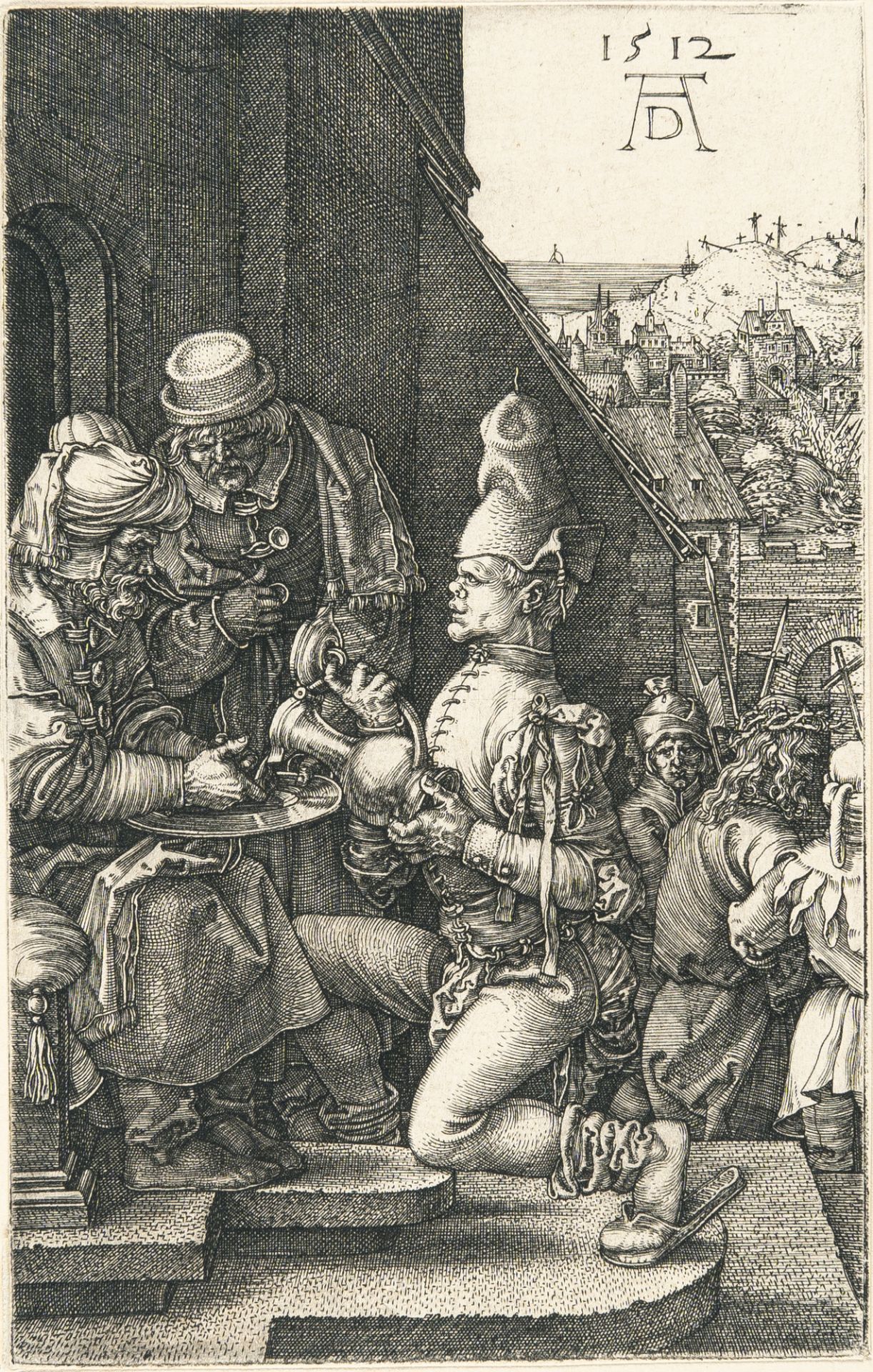 Albrecht Dürer (1471 - Nürnberg - 1528) – The washing of Pilate's hands