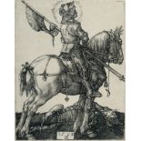 Albrecht Dürer (1471 - Nürnberg - 1528) – Saint George on Horseback