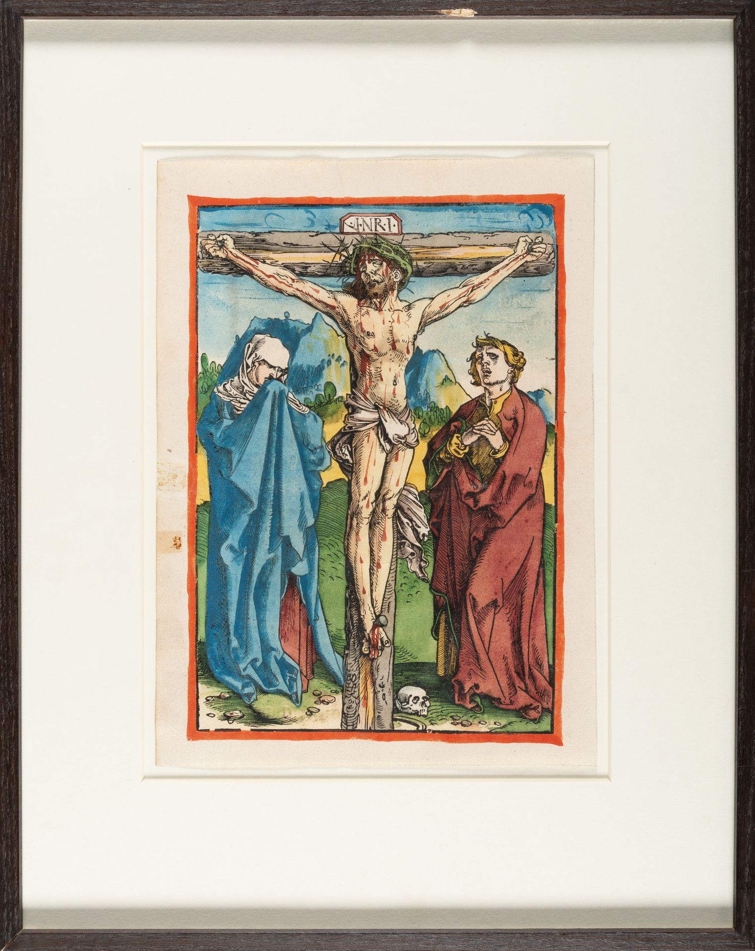 Hans Baldung, Gen. Grien – Christus am Kreuz, zwischen Maria und Johannes - Bild 4 aus 4