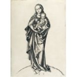 Martin Schongauer – Die Madonna mit dem Apfel