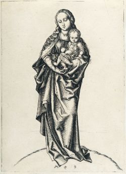 Martin Schongauer – Die Madonna mit dem Apfel