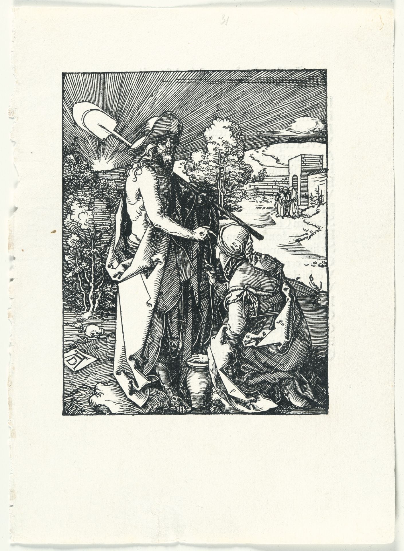 Albrecht Dürer – Christus erscheint Magdalena - Bild 2 aus 3