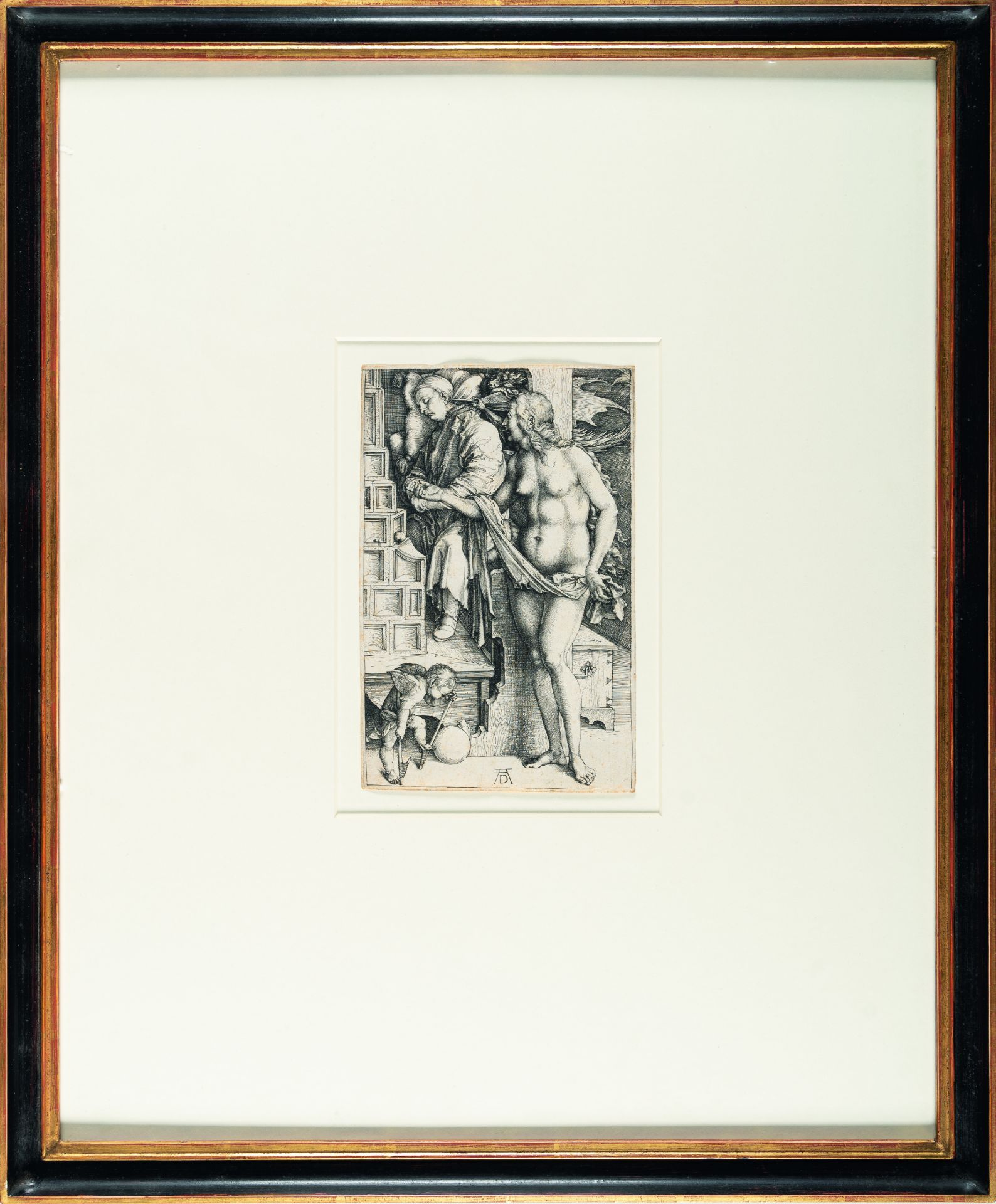 Albrecht Dürer (1471 - Nürnberg - 1528) – The Temptation of the Idle Man (The Doctor's Dream) - Image 4 of 4