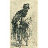 Rembrandt Harmensz. van Rijn – Der Bettler mit dem Stelzfuß