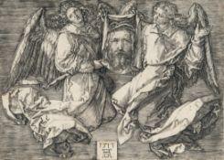 Albrecht Dürer – Das Schweißtuch, von zwei Engeln gehalten
