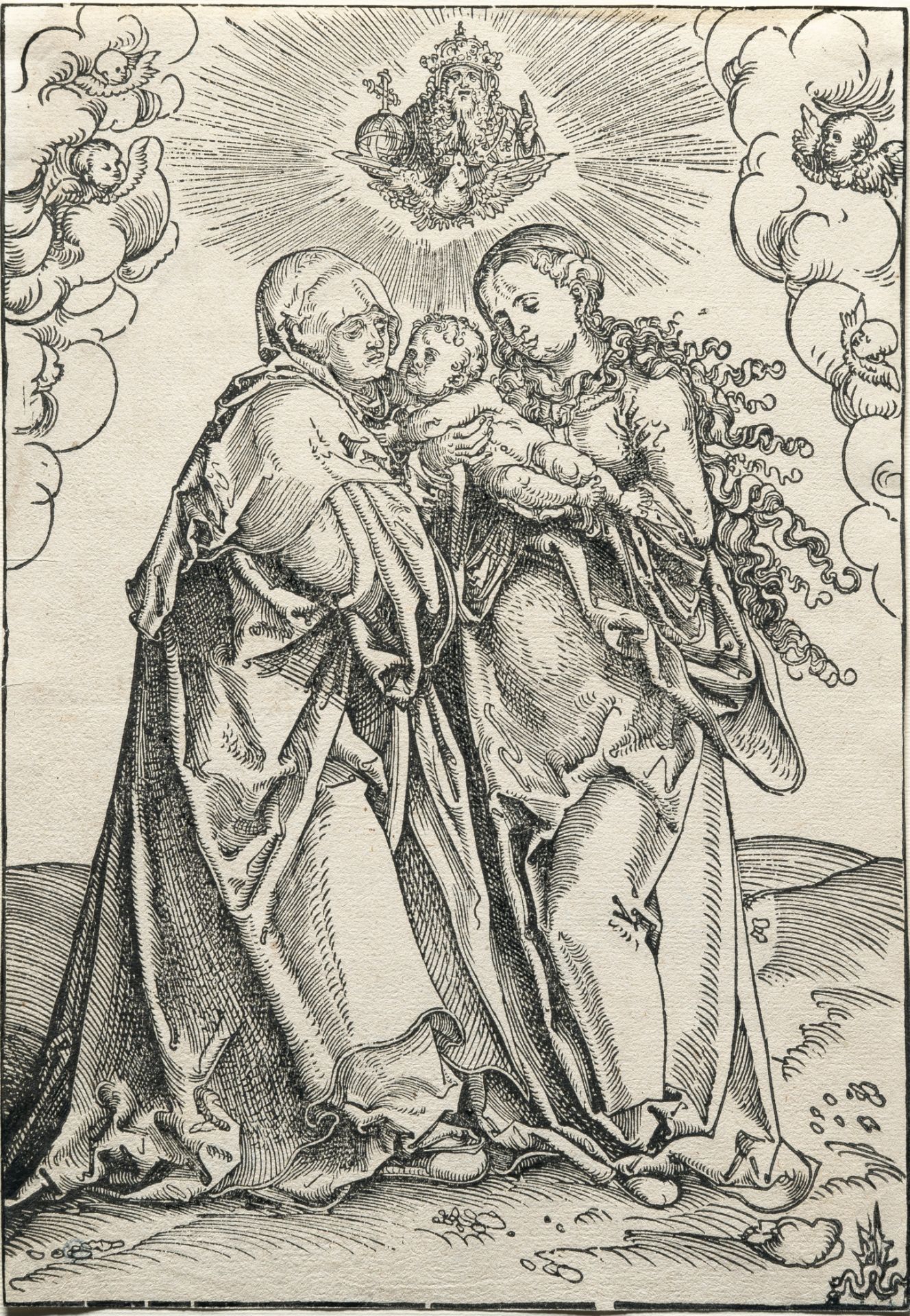 Lucas Cranach D. Ä. – Die Jungfrau mit dem Kind und der hl. Anna