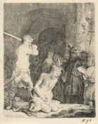 Rembrandt Harmensz. van Rijn – Die Enthauptung Johannes des Täufers
