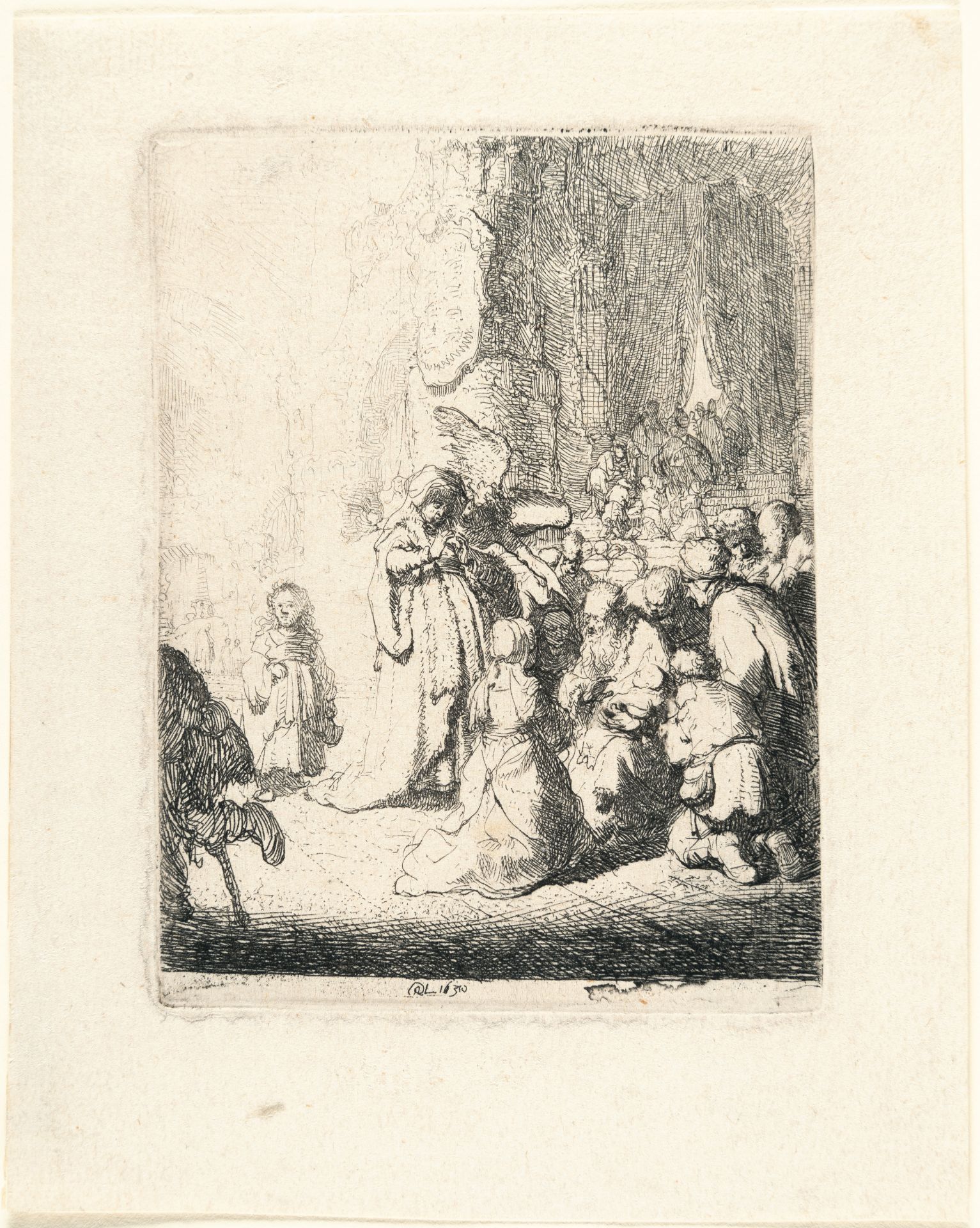 Rembrandt Harmensz. van Rijn – Die kleine Darstellung im Tempel - Bild 2 aus 3