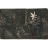 Rembrandt Harmensz. van Rijn (1606 Leiden - Amsterdam 1669) – The star of the Kings: A night piece