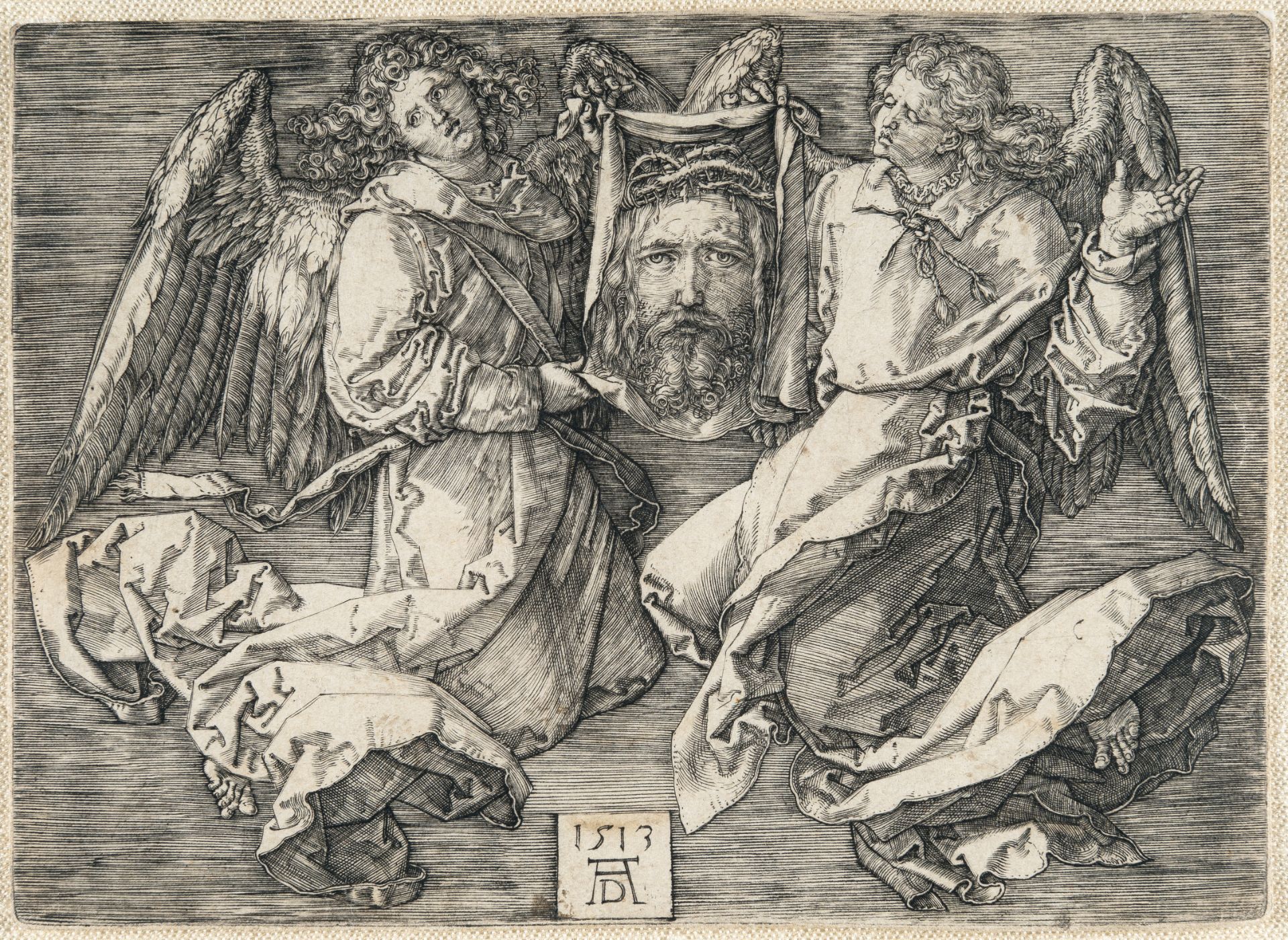 Albrecht Dürer – Das Schweißtuch, von zwei Engeln gehalten - Bild 2 aus 3