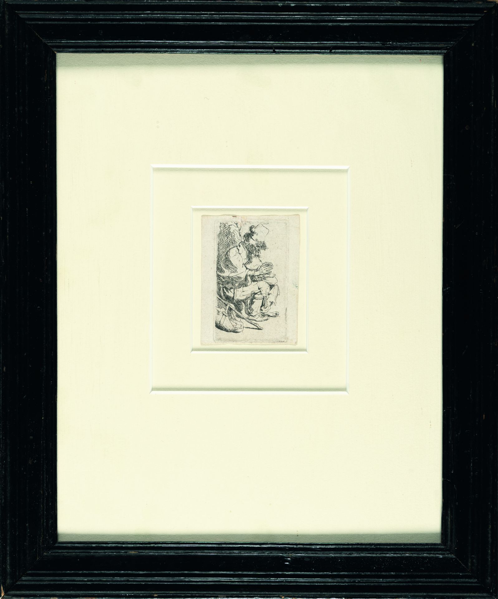 Rembrandt Harmensz. van Rijn – Ein Bettler, seine Hände an einer Schale wärmend - Bild 3 aus 3
