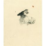 Rembrandt Harmensz. van Rijn – Alter Mann mit Kappe, der seine Augen beschattet