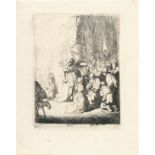 Rembrandt Harmensz. van Rijn – Die kleine Darstellung im Tempel