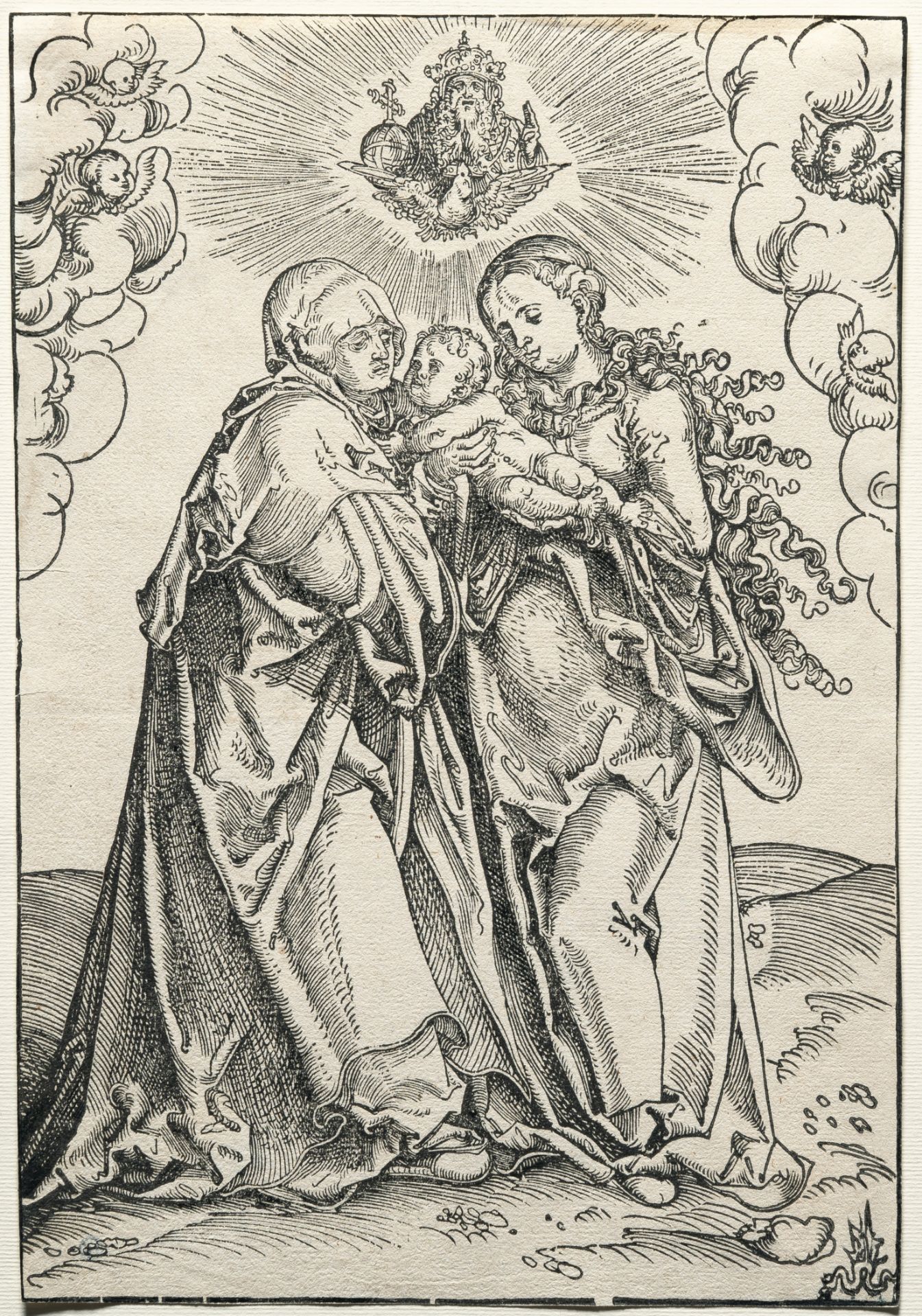 Lucas Cranach D. Ä. – Die Jungfrau mit dem Kind und der hl. Anna - Bild 2 aus 3