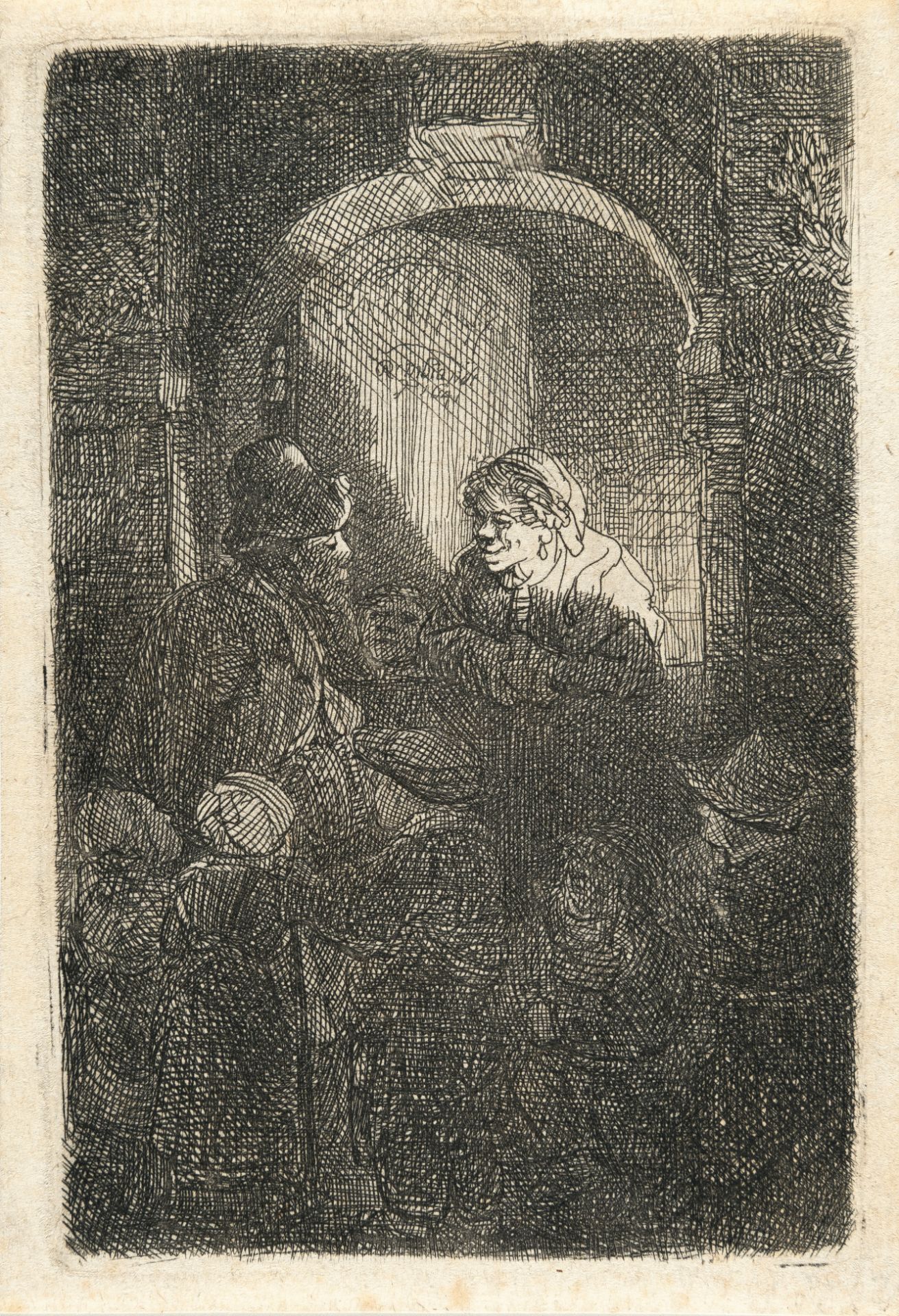 Rembrandt Harmensz. van Rijn – Der Schulmeister