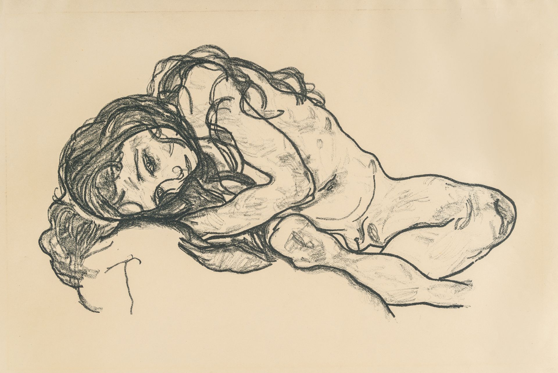 Egon Schiele (1890 Tulln/Donau - Wien 1918) – Mädchen