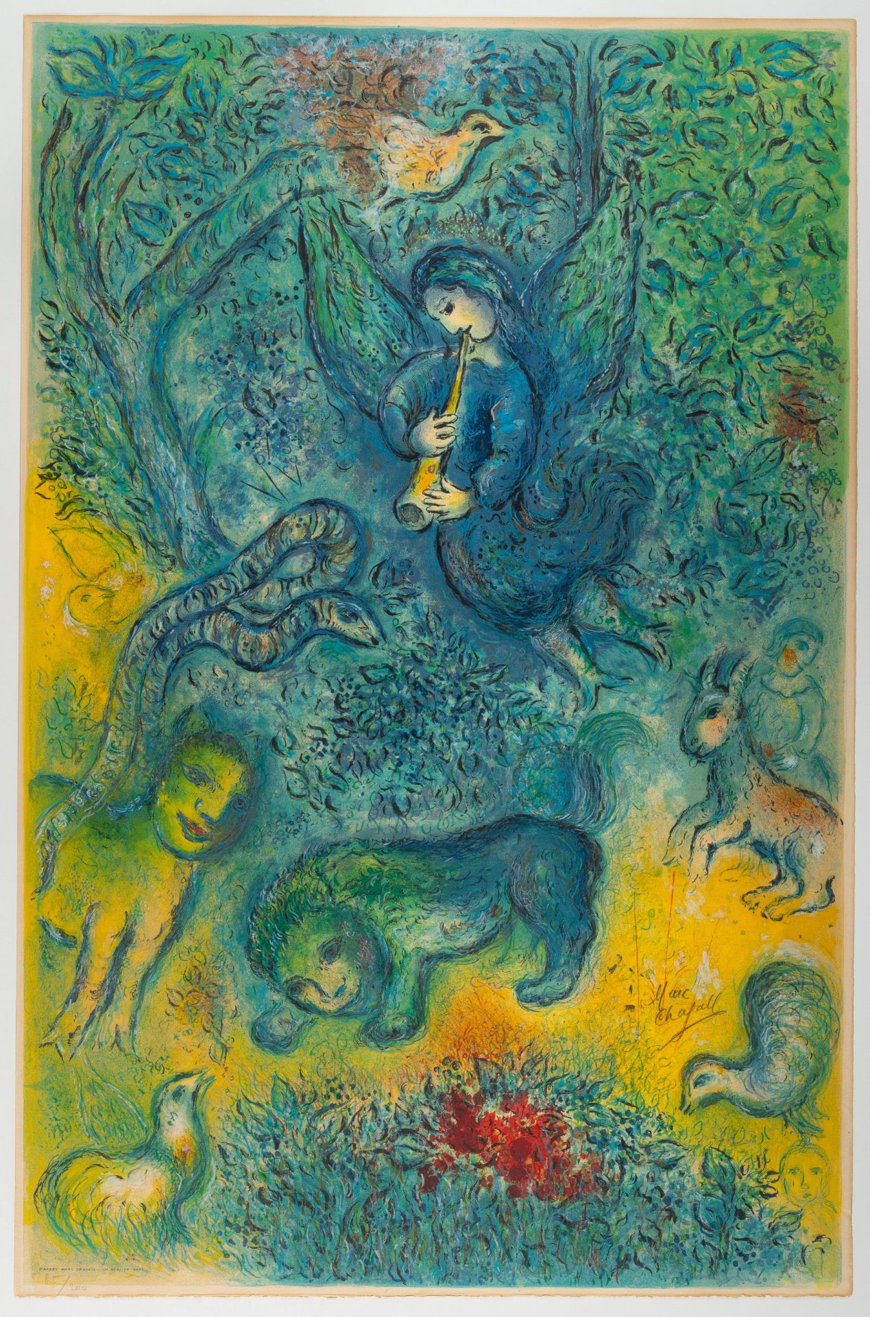 Marc Chagall (1887 Witebsk - Saint-Paul-de-Vence 1985) – Die Zauberflöte - Bild 2 aus 5