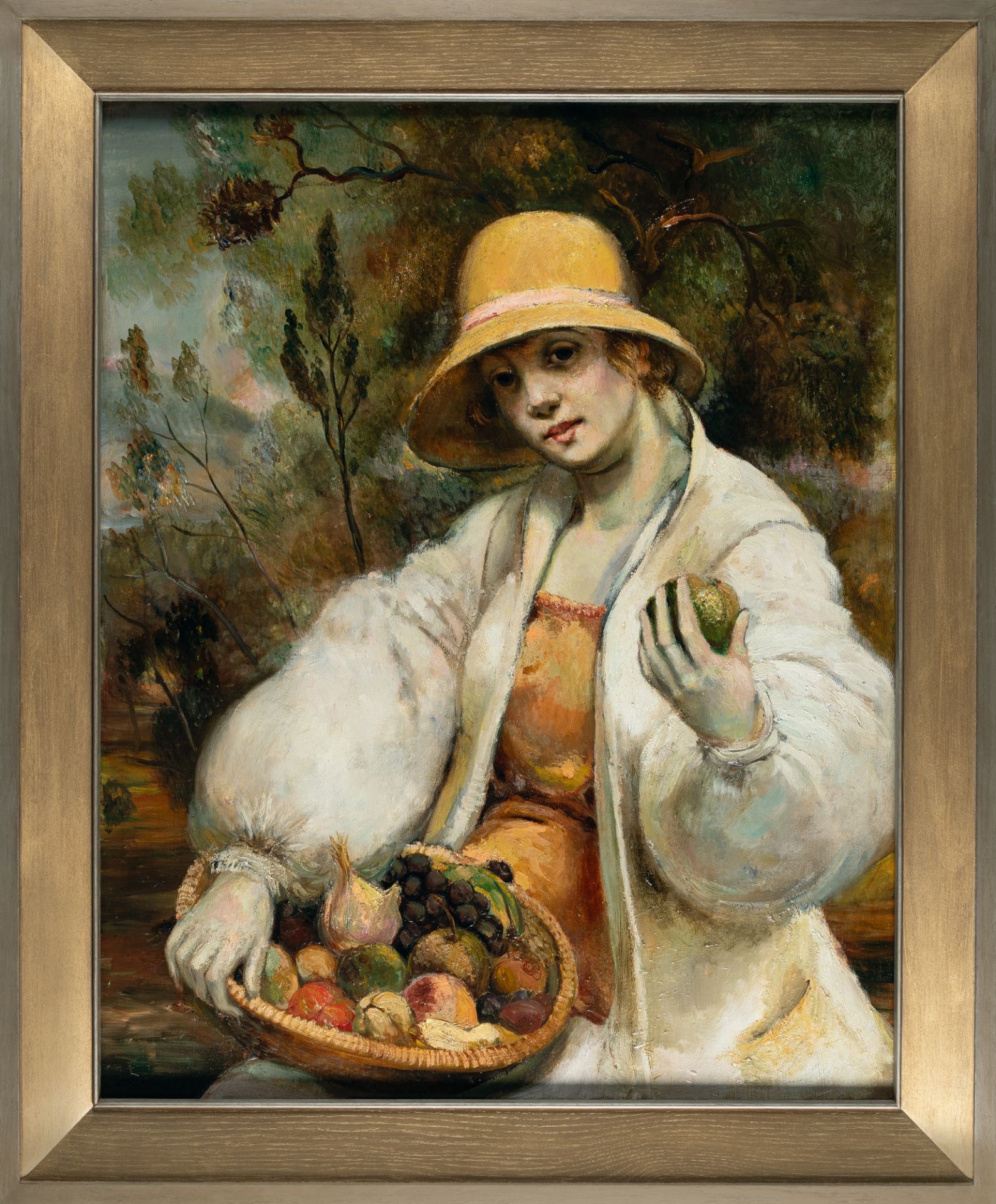 Gert H. Wollheim (1894 Loschwitz bei Dresden - New York 1974) – Fruit (Portrait of Carla Boucneau, - Image 4 of 4