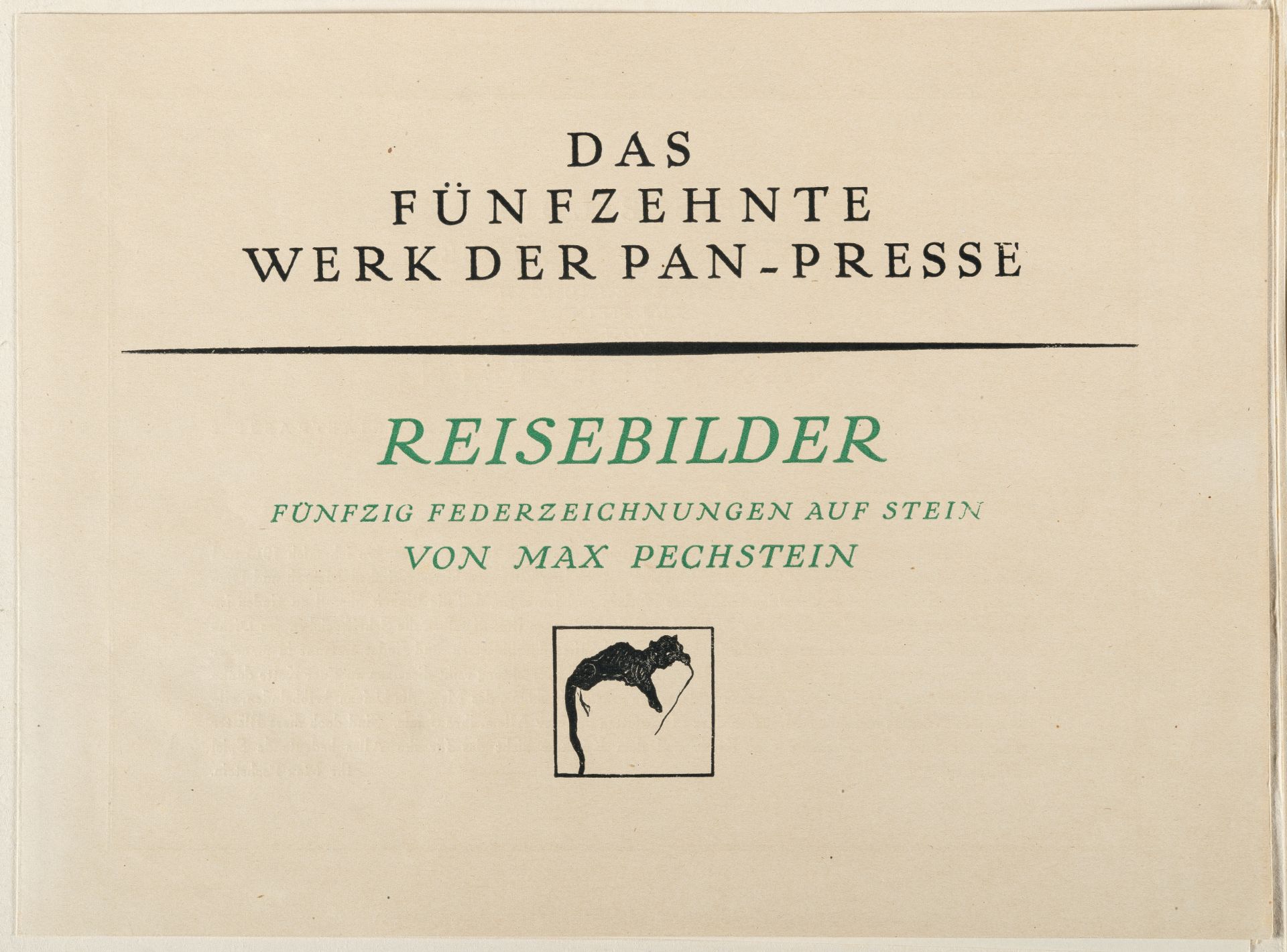 Hermann Max Pechstein (1881 Zwickau - Berlin 1955) – Reisebilder. Italien – Südsee - Bild 7 aus 9