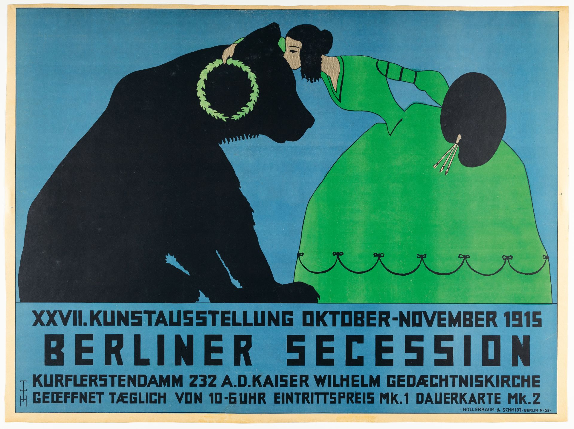 Thomas Theodor Heine (1867 Leipzig - Stockholm 1948) – XXVII. Kunstausstellung Berliner Secession - Bild 2 aus 3