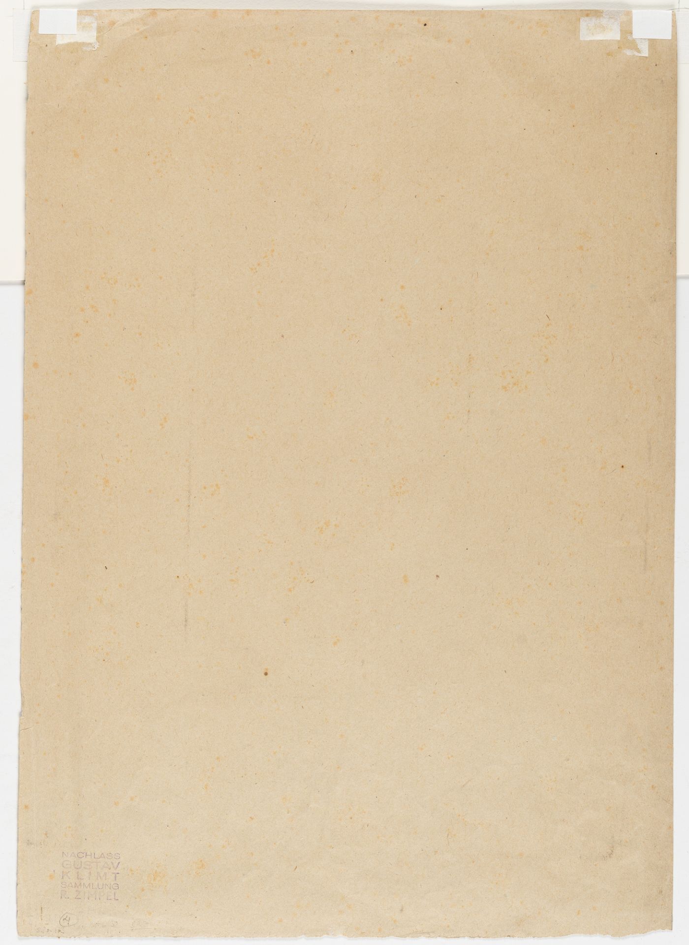 Gustav Klimt (1862 Baumgarten bei Wien - Wien 1918) – Boot studies for a standing man.Pencil, partly - Image 3 of 3