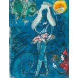 Marc Chagall (1887 Witebsk - Saint-Paul-de-Vence 1985) – The Dancer (from: Cirque).Coloured