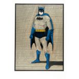 Mel Ramos (1935 Sacramento/Kalifornien - Oakland 2018) – Batman.Coloured woodcut on textured wove