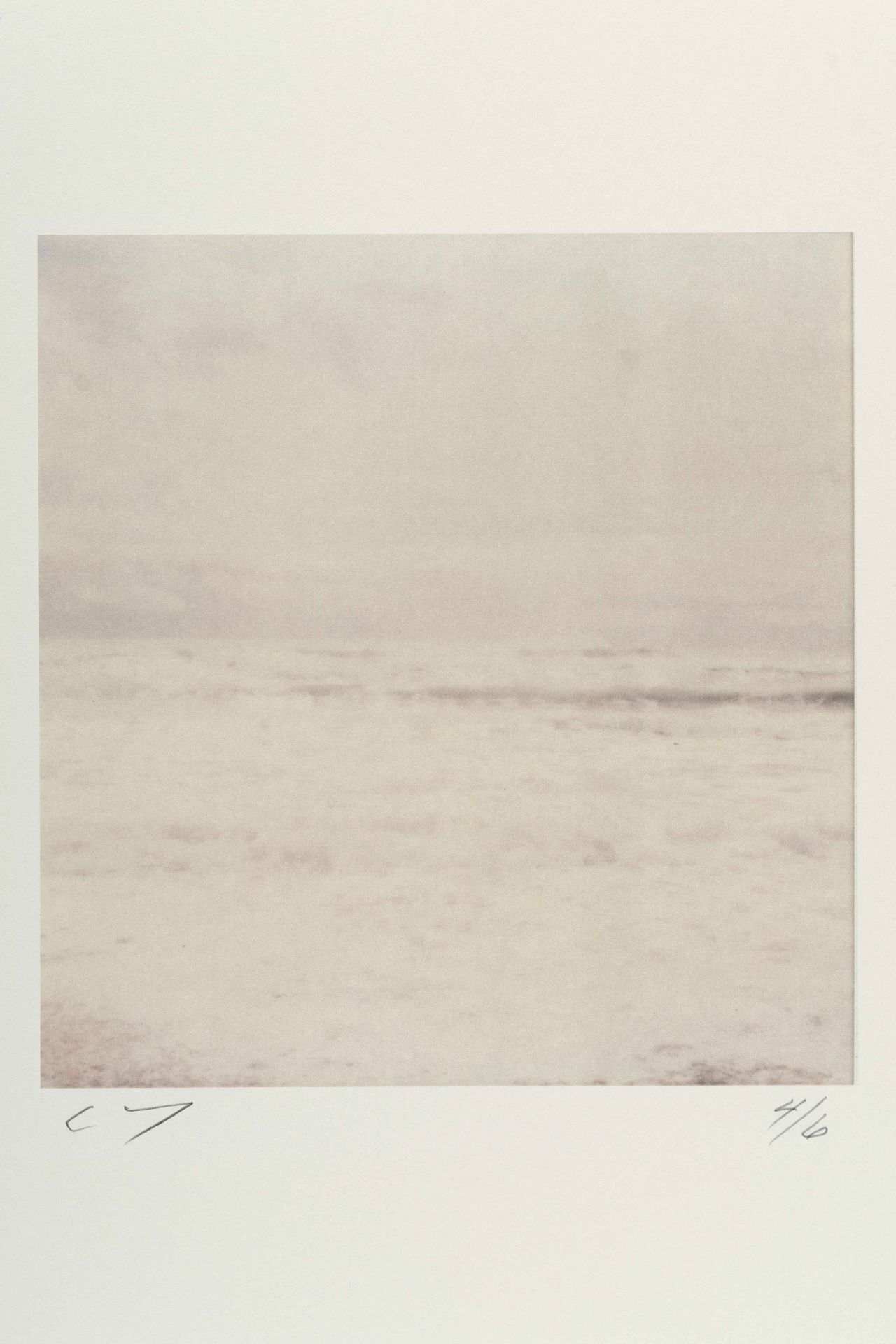 Cy Twombly (1928 Lexington/Virginia - Rom 2011) – Ohne Titel (Miramare)